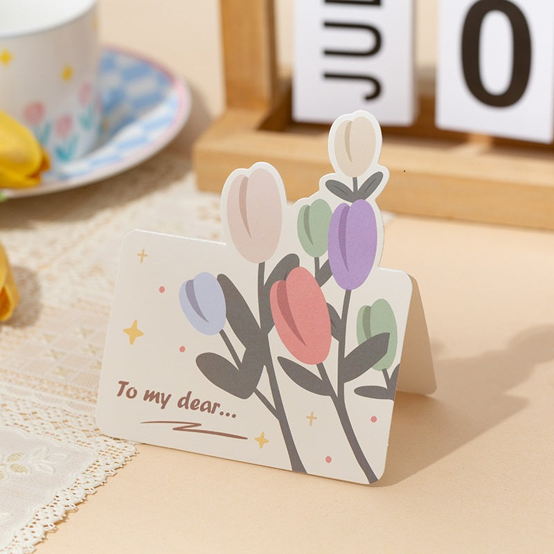 2D Stand-alone card - Flower collection