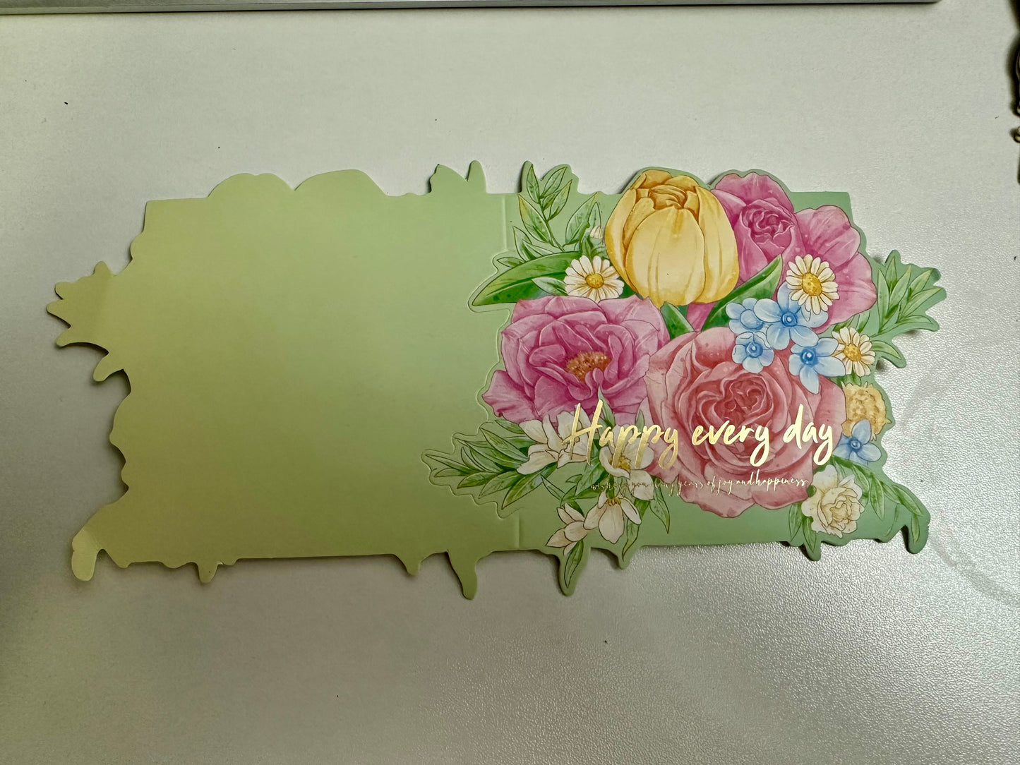 Unique Flower Card